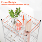 5-Tier Water Bottle Storage Rack - Metal Bottled Water Organizer for Kitchen & Pantry, Silver