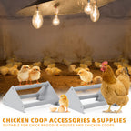 2 Pack Small Chick Perch Stand, Grey Roosting Bar for Baby Chicks & Birds, Easy-Assemble Jungle Gym Toy for Brooder, Coop, Indoor/Outdoor Use