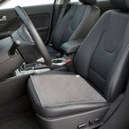 Portable USB Heated Seat Pad 17.7"x17.3", Soft Velvet Electric Heating Mat, Car Office Home Universal Warm Heating Cushion with Stitched Border