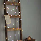 Cracked Crystal Ball Curtain String Lights