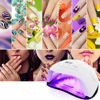 LED NAIL LAMP 90W- FASTER DRYING YOUR NAILS AND SAVE YOU MORE TIME! FOR HOME AND SOLON USE