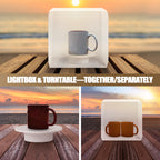 Mini Shooting Tent Photography Kit, Square Photo Studio with Rotating Dial & 6-Color Screens, USB Powered