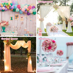Grand Occasion 8.2ft Adjustable Backdrop Arch | Modular Square Frame for Weddings & Events