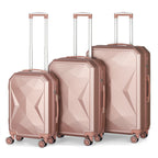 20/24/28in Luggage Set 3pcs Luggage with Wheels Lightweight Travel Suitcase TSA