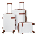 3 Piece Hardshell Luggage Set, Spinner Wheels, Lightweight Suitcase, TSA Locks Fashion Travel Suitcase Trolley Case, 20/24/28 Inches