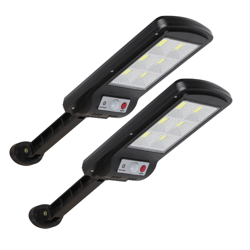 2 Pack Solar Lights Outdoor, LED Solar Flood Lights Outdoor Motion Sensor With Remote, 3 Modes Solar Lights For Outside Yard, Garden, Path & Parking Lot
