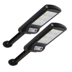 2 Pack Solar Lights Outdoor, LED Solar Flood Lights Outdoor Motion Sensor With Remote, 3 Modes Solar Lights For Outside Yard, Garden, Path & Parking Lot