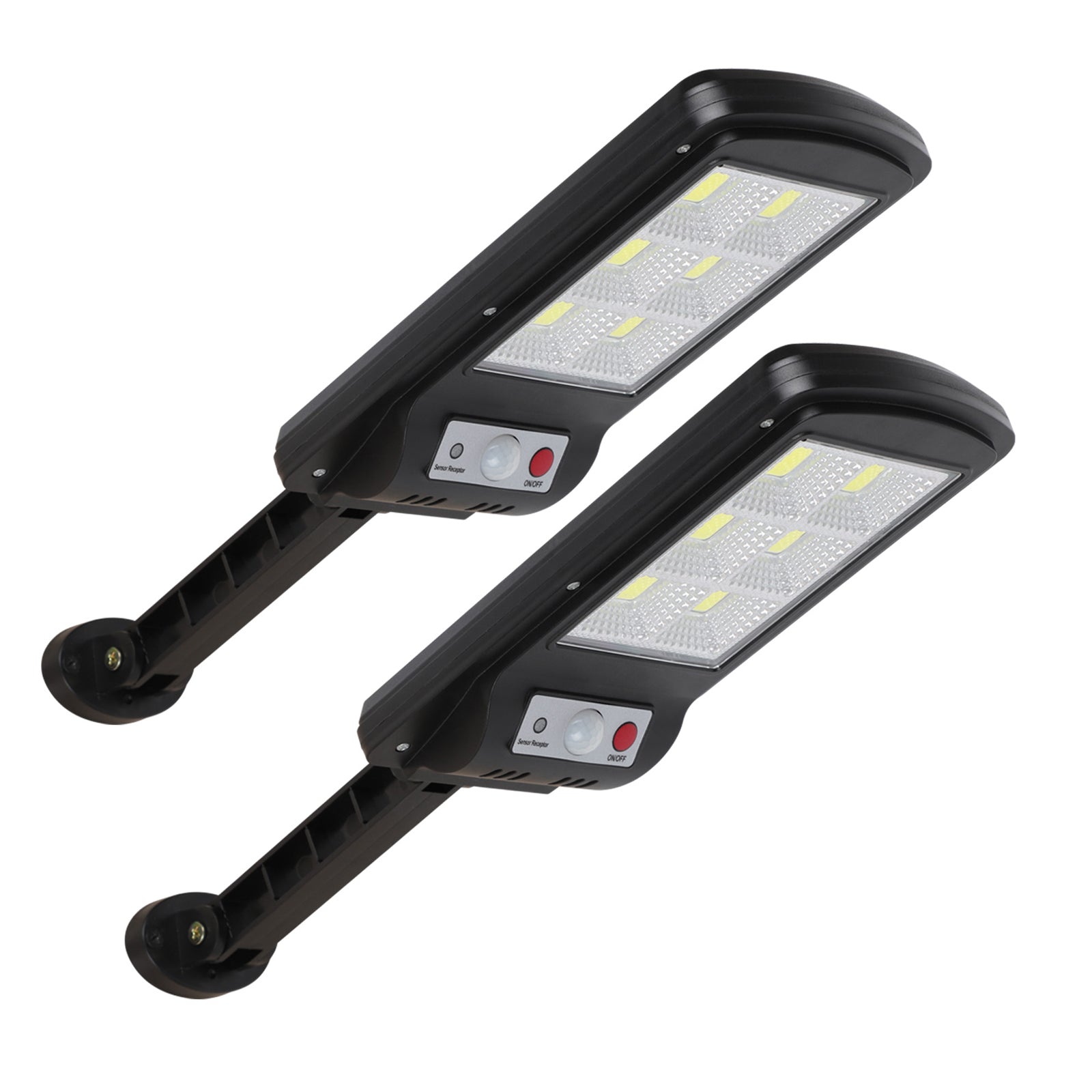 2 Pack Solar Lights Outdoor, LED Solar Flood Lights Outdoor Motion Sensor With Remote, 3 Modes Solar Lights For Outside Yard, Garden, Path & Parking Lot