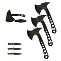 Precision Strike 3-Pack Throwing Axe & Tomahawk Set | 10" Competition-Grade Throwing Hatchets with Integrated Bottle Opener