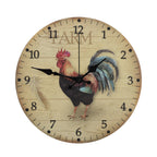 12 Inch Wall Clock, Accurate Decorative Clocks, Silent Non Ticking Easy to Read Wall Clock for Bedroom/Living Room/Kitchen