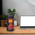 Wireless Bluetooth Karaoke Speaker - Red Dual-Speaker System with Microphone