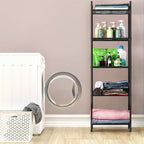 Heavy Duty Wire Shelving Unit - Freestanding Storage Rack for Bathroom, Laundry, Kitchen