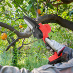 Mini Cordless Chainsaw 4-Inch Handheld - 21V Battery Operated Electric Saw for Tree Pruning & Wood Cutting