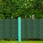 Artifical Ivy Privacy Fence (Green Apple Style) - 47.2inch x 157.5inch(40 pieces) Faux Vine Wall for Garden & Balcony