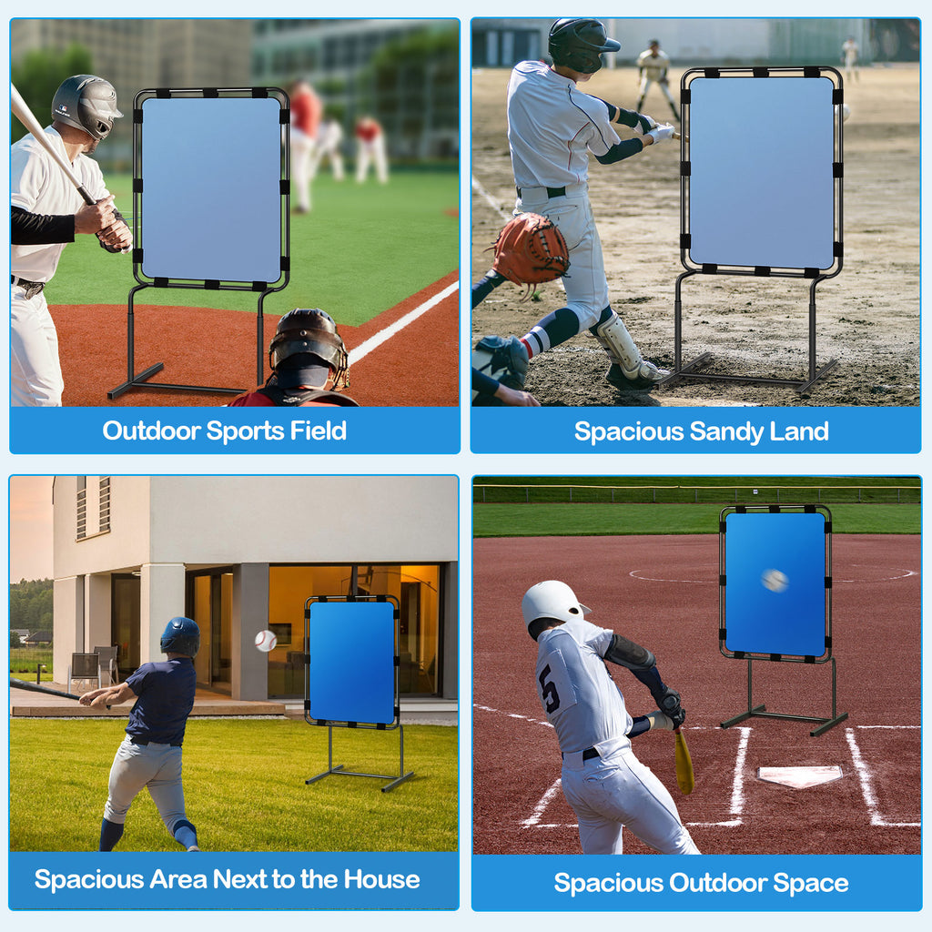 Adjustable Baseball Strike Zone Target, Pitching Practice Target for Kids & Training
