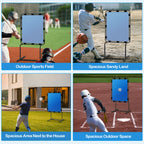 Adjustable Baseball Strike Zone Target, Pitching Practice Target for Kids & Training