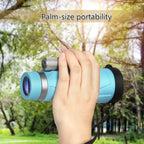 High-Performance 10x42 Monocular - Professional Grade Single-Eye Telescope for Stargazing and Wildlife Observation - Portable Outdoor Optics for Travel and Nature Viewing