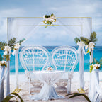 Grand Occasion 8.2ft Adjustable Backdrop Arch | Modular Square Frame for Weddings & Events