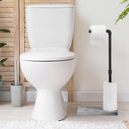 Stealth Series Freestanding Toilet Paper Tower | Minimalist Bathroom Tissue Hub
