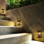Solar Energy Outdoor Courtyard Lamp, Modern Simple Courtyard Lamp, Outdoor Entrance on Both Sides of The Balcony Wall Lamp