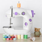 60 Pcs Sewing Thread & Bobbins Kit - Polyester Spools & Prewound Metal Bobbins for Machine/Hand Sewing