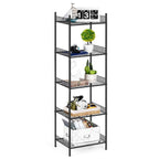 Heavy Duty Wire Shelving Unit - Freestanding Storage Rack for Bathroom, Laundry, Kitchen