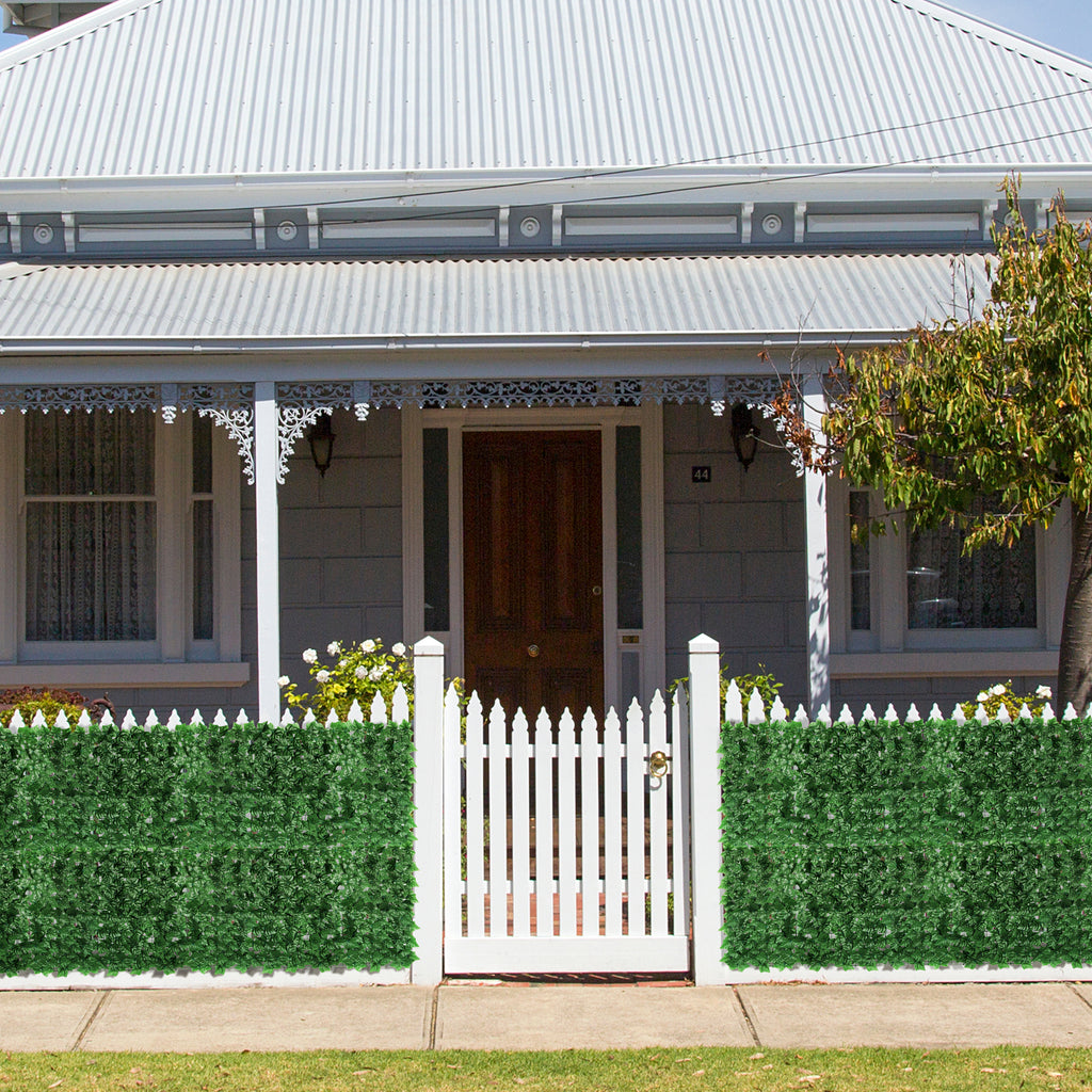 40-Pack Decorative Garden Fence Panels - 12inch x 16inch Metal Landscape Border for Flower Beds