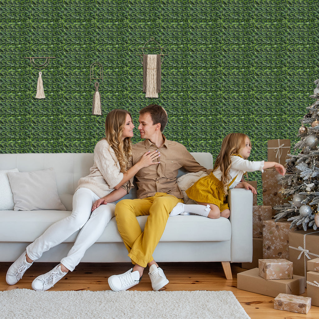 24-Pack Artificial Green Wall Panels - 15inchx11inch Expandable Privacy Fence for Balcony & Indoor Decor
