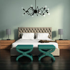 Set of 2 Grey Fabric Shade Nightstand Lamps with Integrated Dual USB Ports and AC Outlet, Modern Black Metal Desk Lighting for Home Office and Bedroom