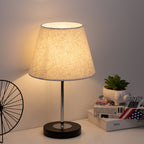 Bedlight, fabric lampshade night decoration light, small night light. Modern desk lamp - bedside table lamp. Used for bedrooms, offices, living rooms, and study rooms.