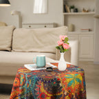 Boho Style Tablecloths for Tablecloths, Sofa Covers, and Floor Mats, Suitable for Kitchen and Dining Room Use in Day-to-day Themed Party Decorations, Festivals and Special Events