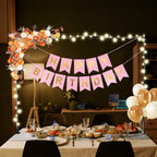 Tabletop Wreath Stand & Over-Table Decor Rack, Metal Frame for Holiday Parties & Events