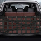 Heavy-Duty Pickup Tailgate Cargo Net - 52'' x 17'' Universal Truck Bed Netting with Storage Bag - Fits SUV, Ford, Toyota for Secure Hauling