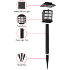 12-Pack Solar Path Lights - Warm White LED Waterproof Outdoor Garden & Walkway Stakes