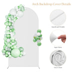 7. 3FT Wedding Balloon Arch Stand w/Spandex Arch Cover for Wedding Birthday Party