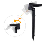 4-Pack Solar Landscape Spotlights - 56 LED Outdoor Lights with 3 Modes for Garden & Path