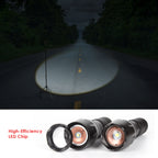 1000 Lumen Waterproof Tactical LED Flashlight with 5 Modes, Battery & Carrying Case