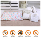 8-Pack Reusable Vacuum Storage Space Saver Bags with Hand Pump (32inch x 43inch)