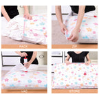 8-Pack Reusable Vacuum Storage Space Saver Bags with Hand Pump (32inch x 43inch)