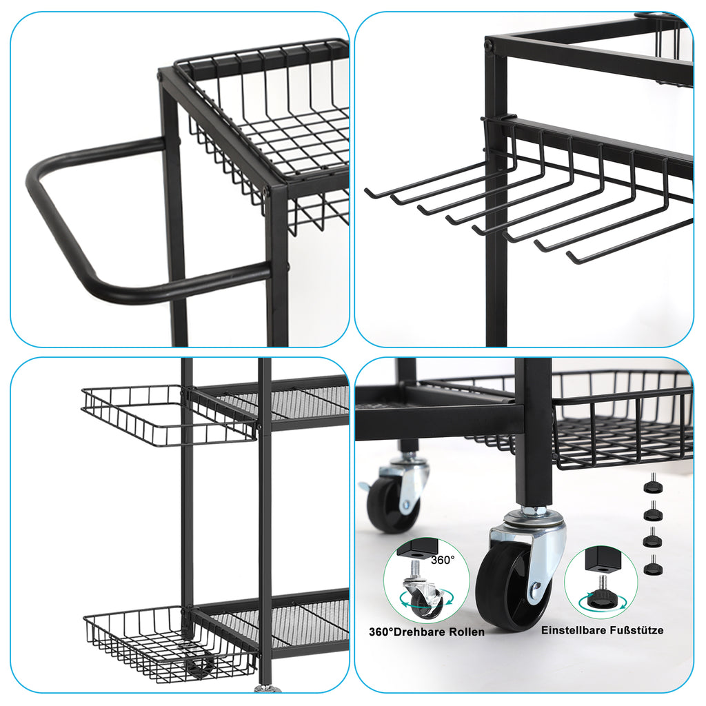 Home Gym Storage Rack - Dumbbell, Yoga Mat & Workout Equipment Organizer with Hooks