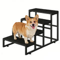 4-Tier Dog Stairs for High Beds & Couch, Non-Slip Pet Steps for Small to Large Dogs & Cats, Portable Ramp