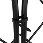 10-Pack Arched Garden Fence Border, 24"H x 10ft L Rustproof Metal Wire Sectional Edging for Yard