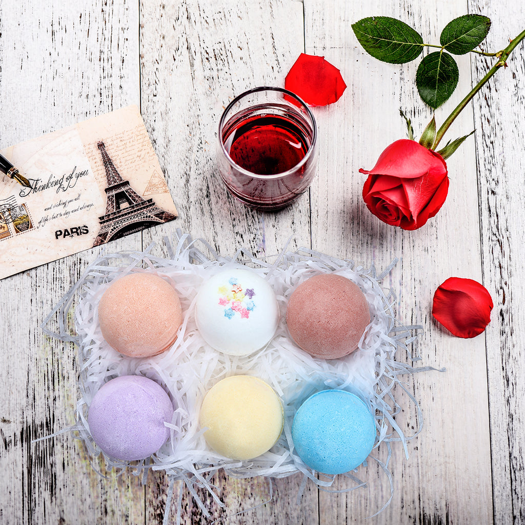 Home Hotel Bath Bomb Balls Aromatherapy Type Body Cleaner Handmade Bath Salt Bombs Gift Random Sent