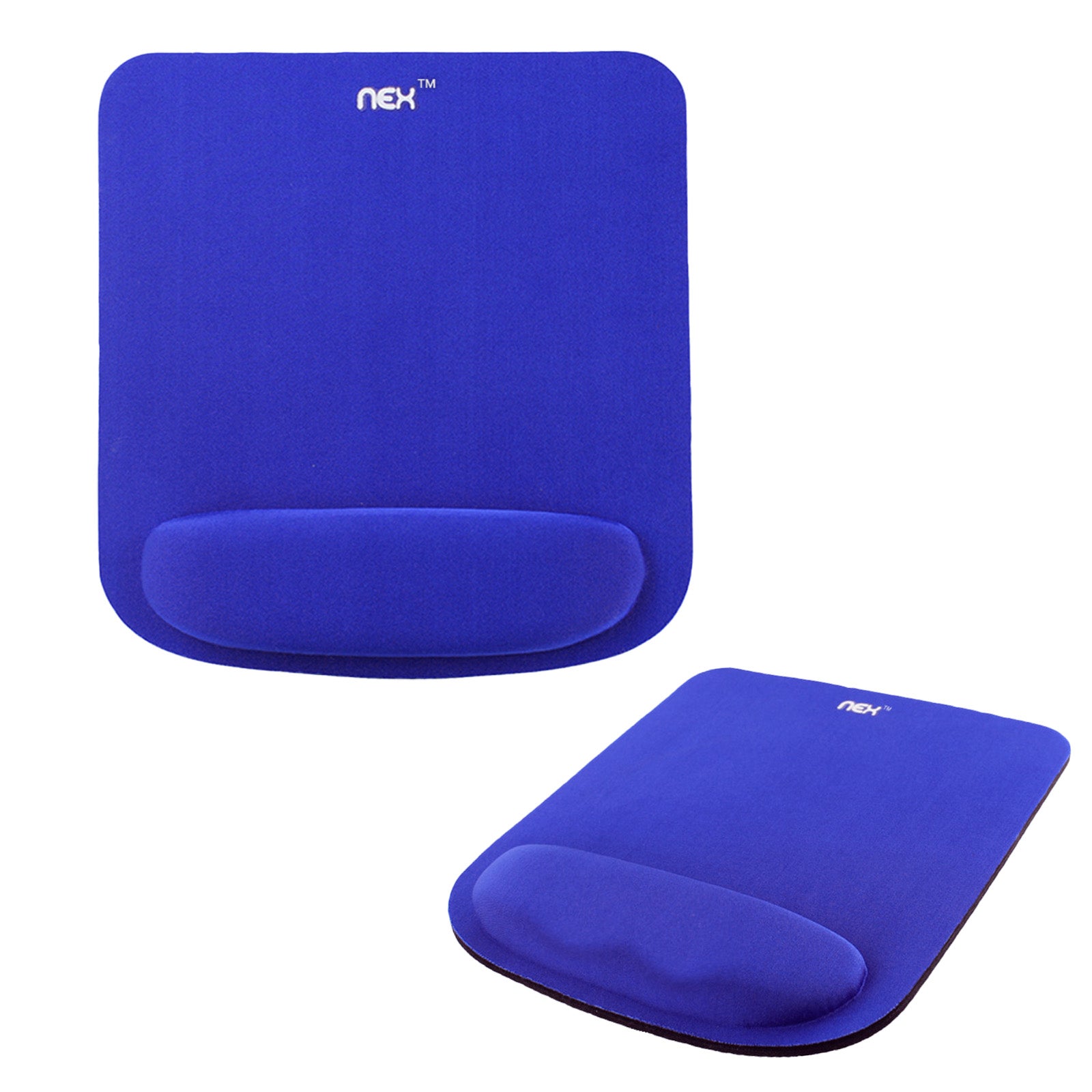 Ergonomic Mouse Pad with Memory Foam Wrist Rest, Comfortable Support for Gaming & Office