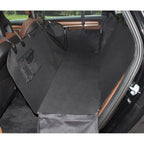 Waterproof Dog Seat Cover Hammock, Scratch-Proof Nonslip Pet Back Seat Protector for Cars, Trucks & SUVs