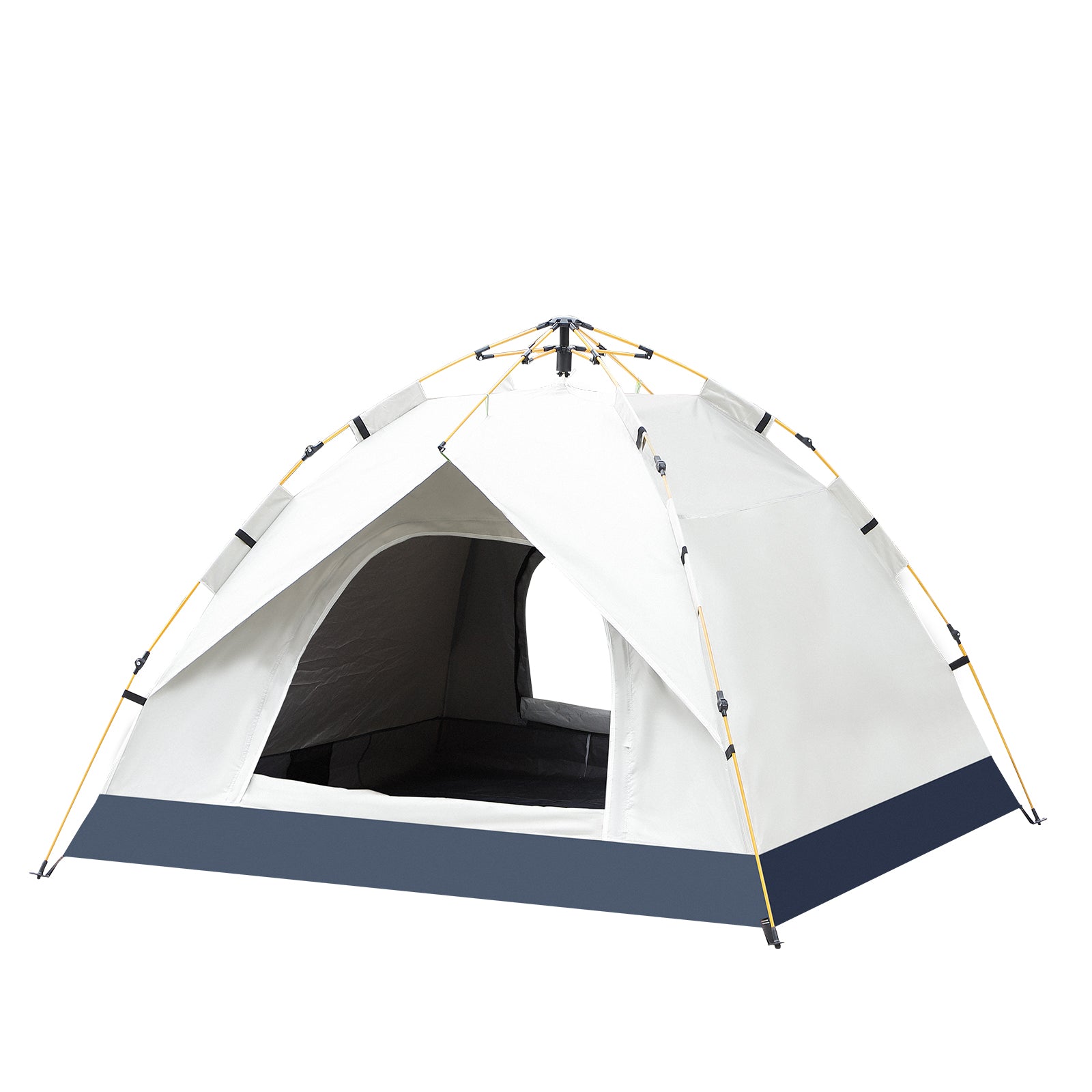 4-Person Instant Pop-Up Camping Tent, Waterproof Lightweight Outdoor Tent for Backpacking & Hiking