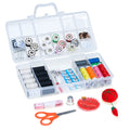 Complete Household Sewing Thread Set, All-Purpose Polyester Threads with Portable Storage Case