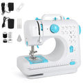 Household Sewing Machine with 12 Built-in Stitches, Portable Multi-Functional Mending Machine for Adults