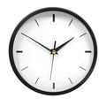 8-Inch Silent Wall Clock - Non-Ticking Modern Battery Operated Small Clock for Bedroom, Kitchen & Office (White),