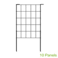 10 Pack Metal Decorative Garden Fencing, High-Grade Wire Border for Flower Beds & Landscaping
